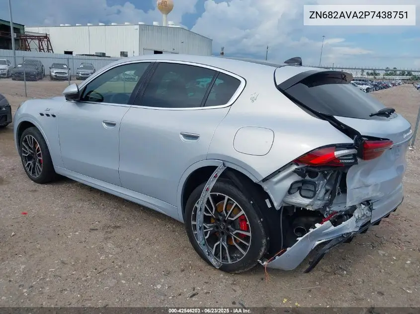 2023 Maserati Grecale Gt VIN: ZN682AVA2P7438751 Lot: 42546203
