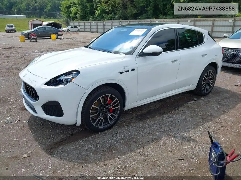 2023 Maserati Grecale Gt VIN: ZN682AVA9P7438858 Lot: 42610817