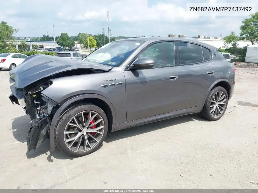 2023 Maserati Grecale Modena VIN: ZN682AVM7P7437492 Lot: 42748024