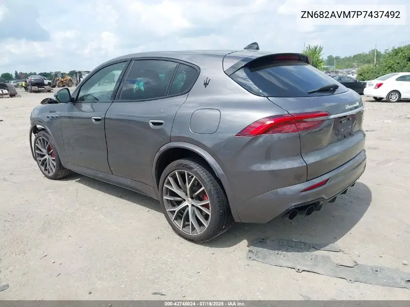 2023 Maserati Grecale Modena VIN: ZN682AVM7P7437492 Lot: 42748024