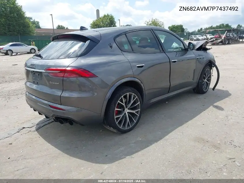 2023 Maserati Grecale Modena VIN: ZN682AVM7P7437492 Lot: 42748024
