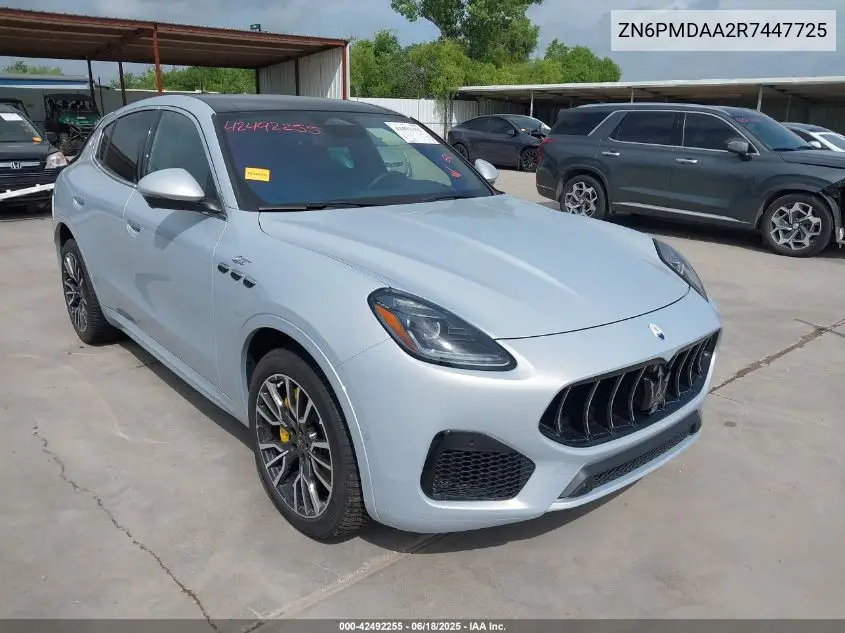 2024 Maserati Grecale Gt VIN: ZN6PMDAA2R7447725 Lot: 42492255