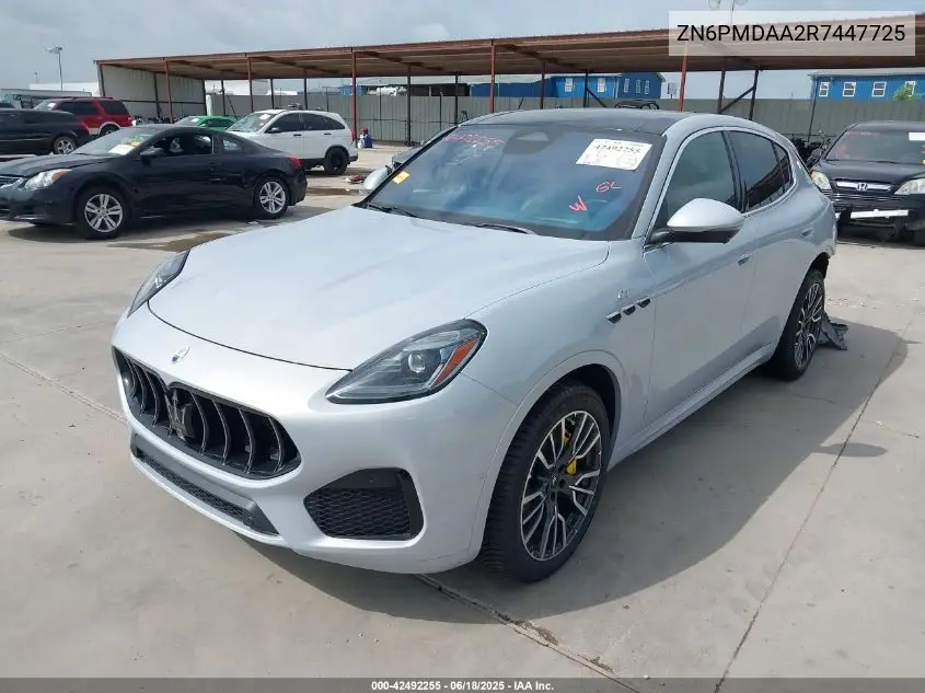2024 Maserati Grecale Gt VIN: ZN6PMDAA2R7447725 Lot: 42492255