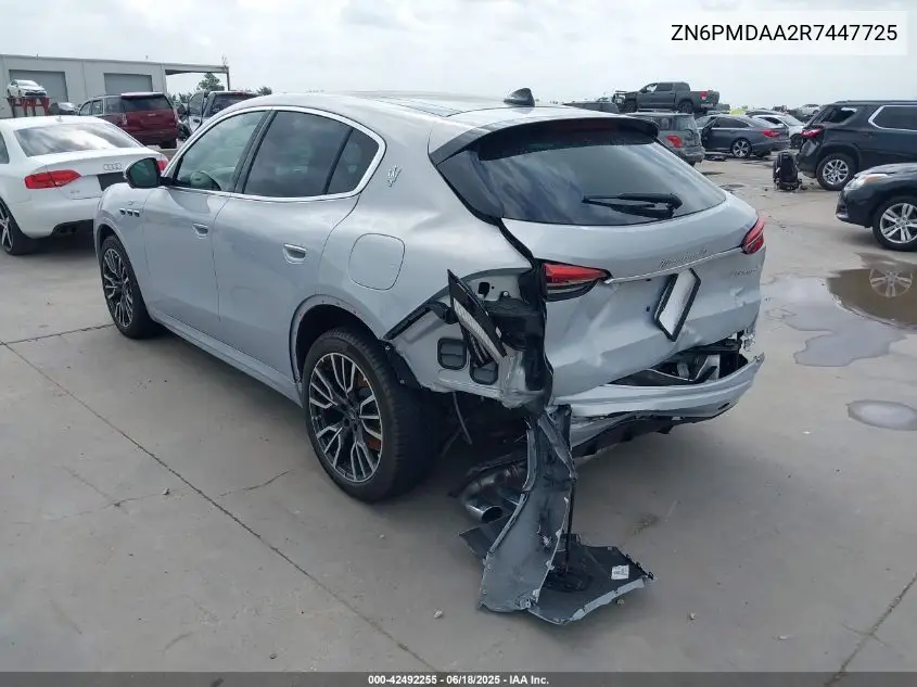 2024 Maserati Grecale Gt VIN: ZN6PMDAA2R7447725 Lot: 42492255