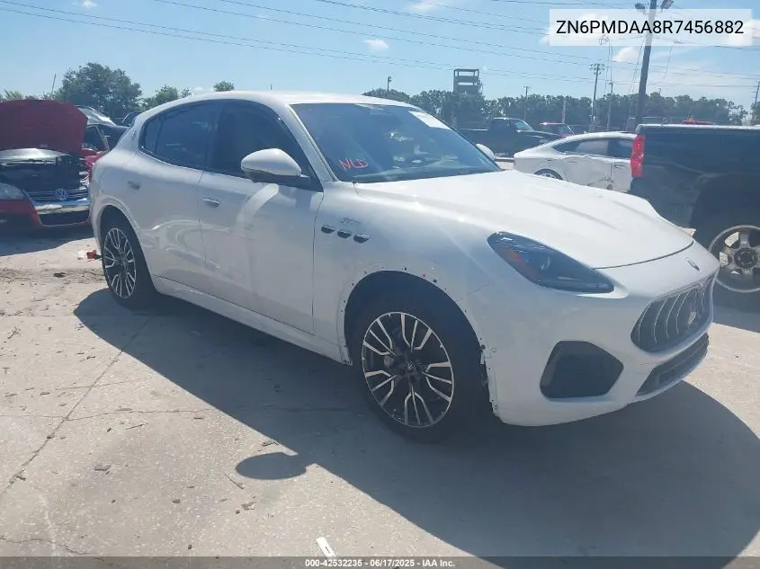 2024 Maserati Grecale Gt VIN: ZN6PMDAA8R7456882 Lot: 42532235