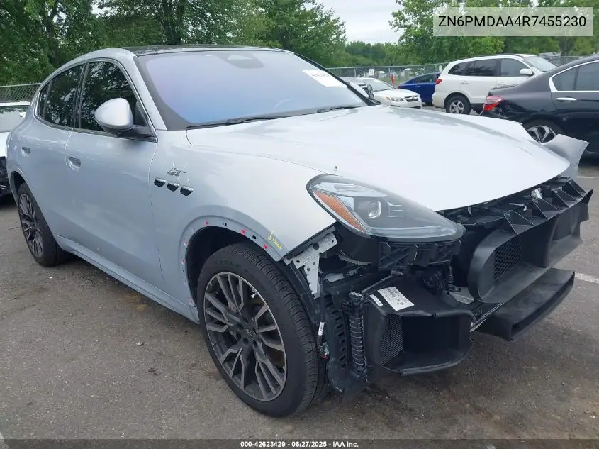2024 Maserati Grecale Gt VIN: ZN6PMDAA4R7455230 Lot: 42623429