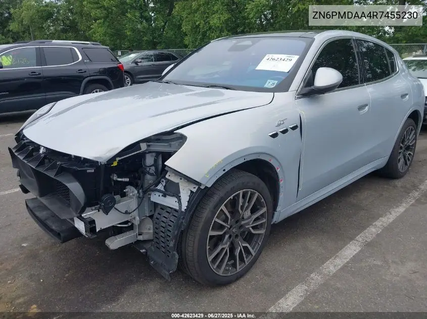 2024 Maserati Grecale Gt VIN: ZN6PMDAA4R7455230 Lot: 42623429
