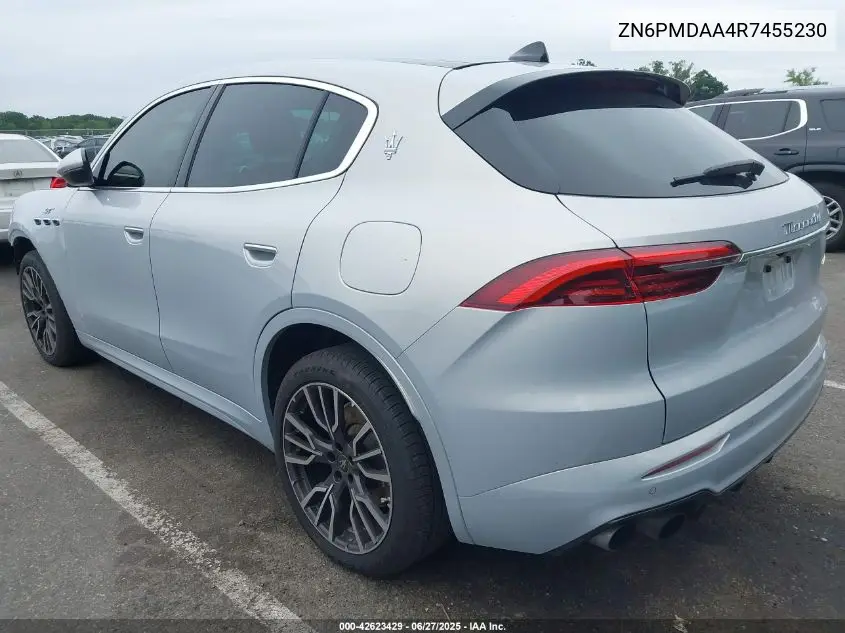 2024 Maserati Grecale Gt VIN: ZN6PMDAA4R7455230 Lot: 42623429
