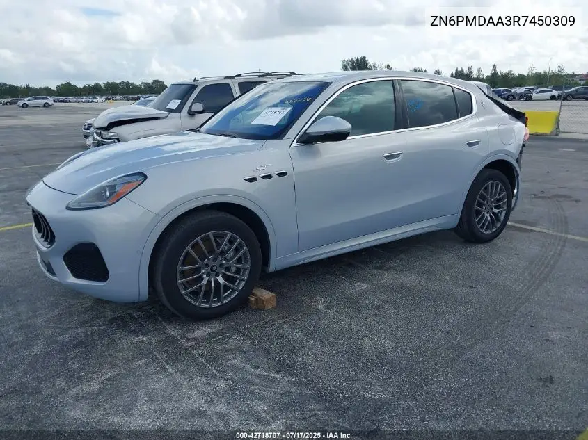 2024 Maserati Grecale Gt VIN: ZN6PMDAA3R7450309 Lot: 42718707