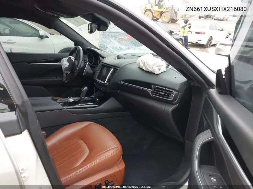 2017 Maserati Levante VIN: ZN661XUSXHX216080 Lot: 42024196