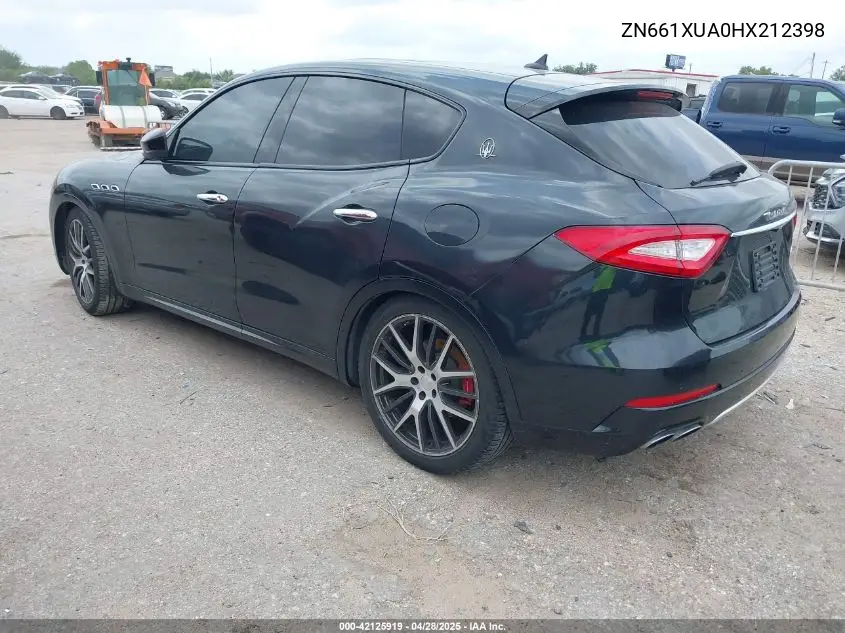 2017 Maserati Levante VIN: ZN661XUA0HX212398 Lot: 42125919