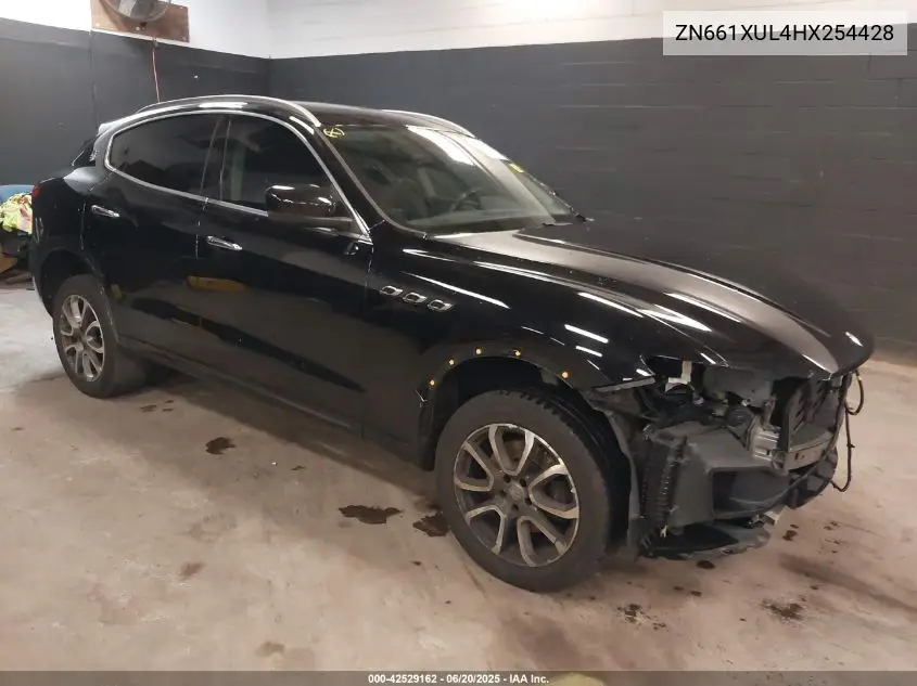 2017 Maserati Levante VIN: ZN661XUL4HX254428 Lot: 42529162