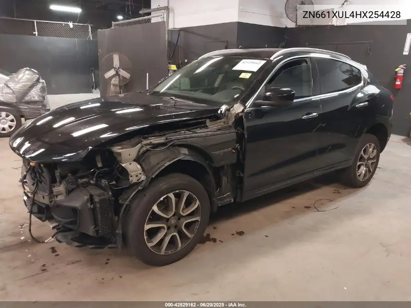 2017 Maserati Levante VIN: ZN661XUL4HX254428 Lot: 42529162
