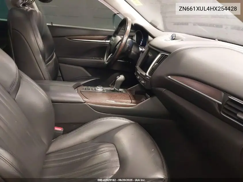 2017 Maserati Levante VIN: ZN661XUL4HX254428 Lot: 42529162