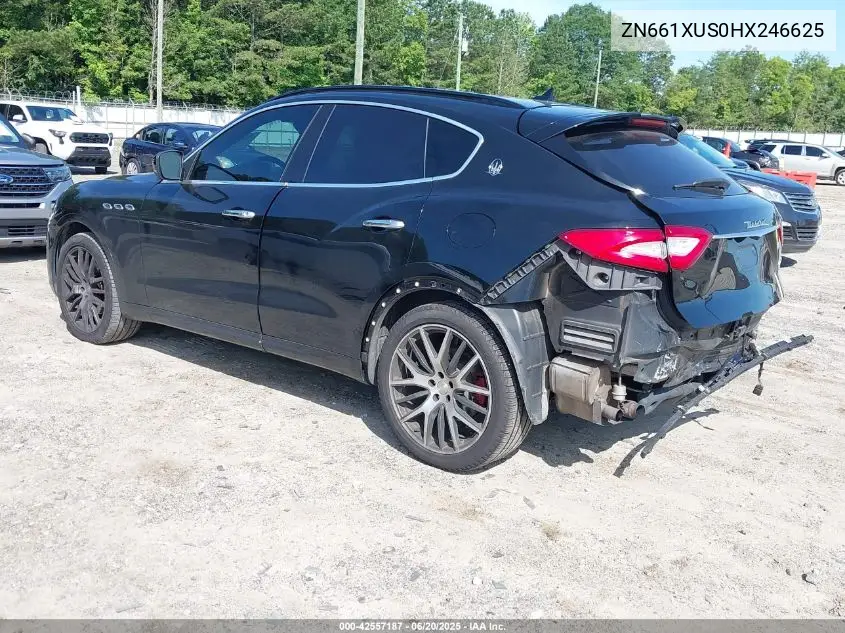 2017 Maserati Levante VIN: ZN661XUS0HX246625 Lot: 42557187