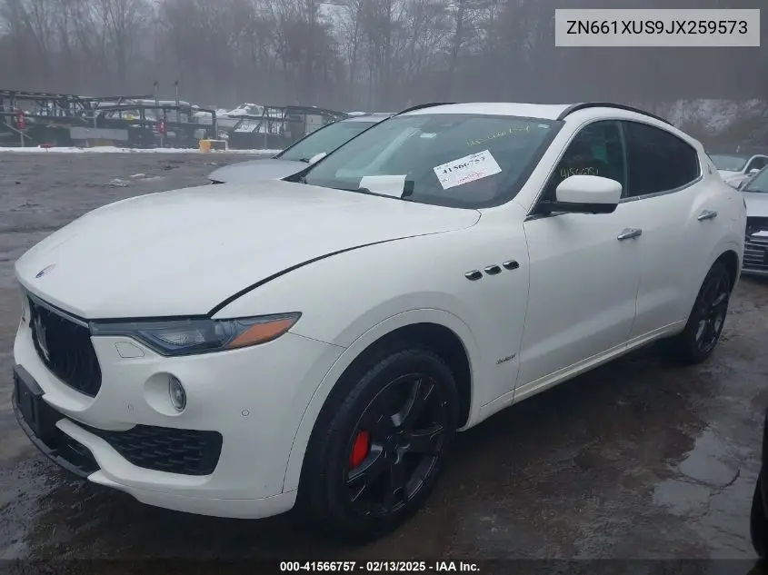 2018 Maserati Levante Gransport VIN: ZN661XUS9JX259573 Lot: 41566757