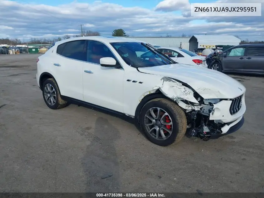 2018 Maserati Levante VIN: ZN661XUA9JX295951 Lot: 41735398