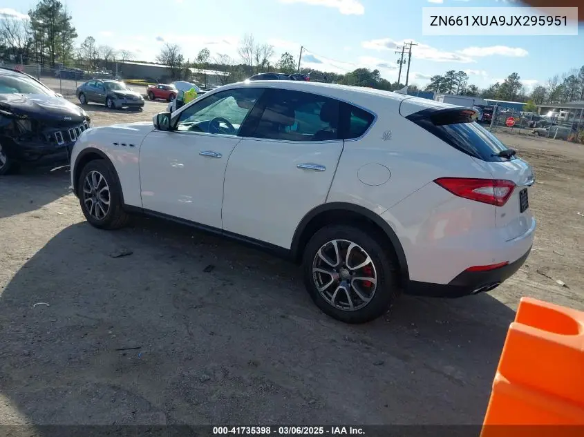 2018 Maserati Levante VIN: ZN661XUA9JX295951 Lot: 41735398