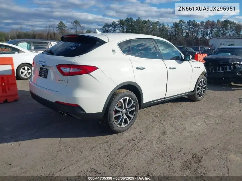 2018 Maserati Levante VIN: ZN661XUA9JX295951 Lot: 41735398