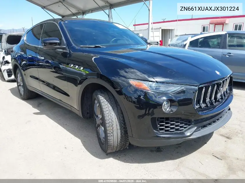 2018 Maserati Levante VIN: ZN661XUAXJX301224 Lot: 41939558