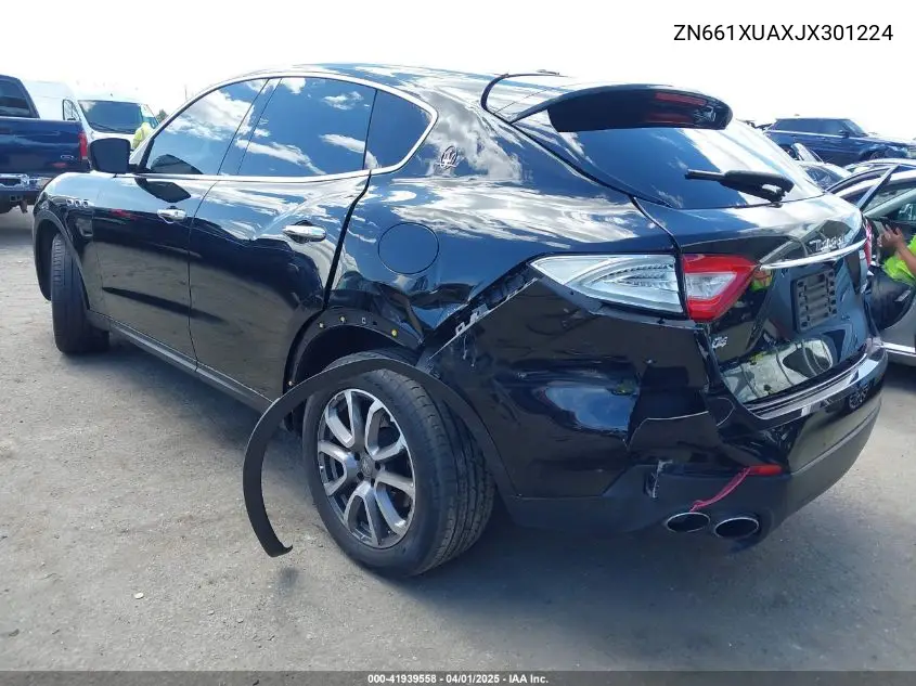 2018 Maserati Levante VIN: ZN661XUAXJX301224 Lot: 41939558