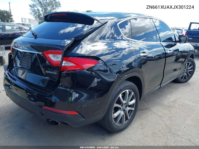 2018 Maserati Levante VIN: ZN661XUAXJX301224 Lot: 41939558