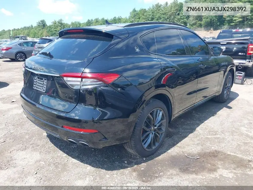 2018 Maserati Levante VIN: ZN661XUA3JX298392 Lot: 42463752