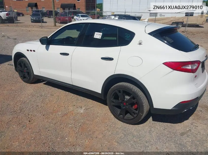2018 Maserati Levante VIN: ZN661XUA0JX279010 Lot: 42567209