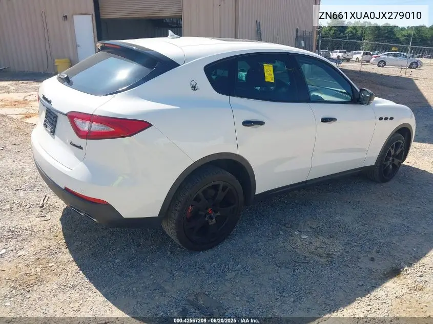 2018 Maserati Levante VIN: ZN661XUA0JX279010 Lot: 42567209