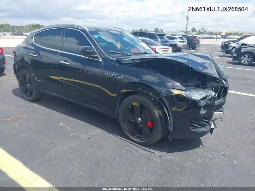 2018 Maserati Levante Granlusso VIN: ZN661XUL1JX268504 Lot: 42595039