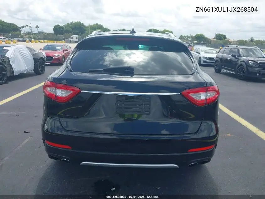 2018 Maserati Levante Granlusso VIN: ZN661XUL1JX268504 Lot: 42595039
