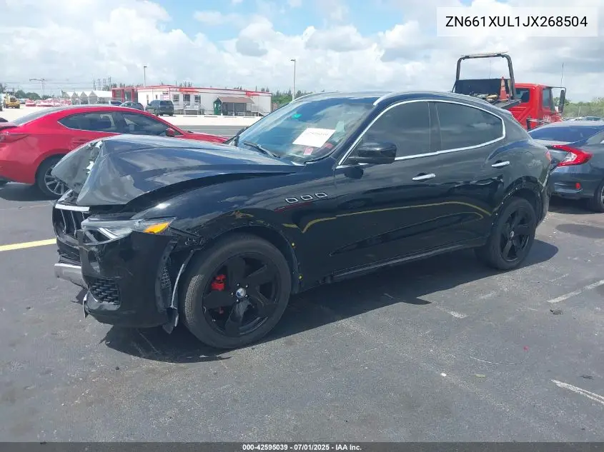 2018 Maserati Levante Granlusso VIN: ZN661XUL1JX268504 Lot: 42595039