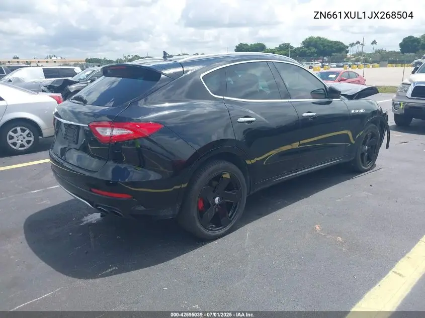 2018 Maserati Levante Granlusso VIN: ZN661XUL1JX268504 Lot: 42595039