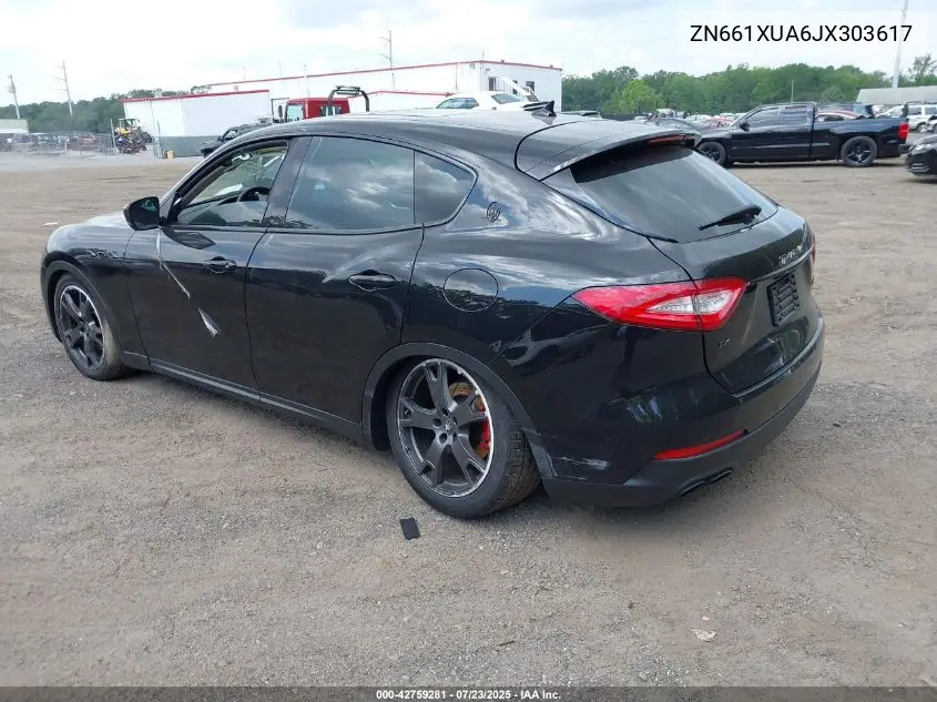 ZN661XUA6JX303617 2018 Maserati Levante