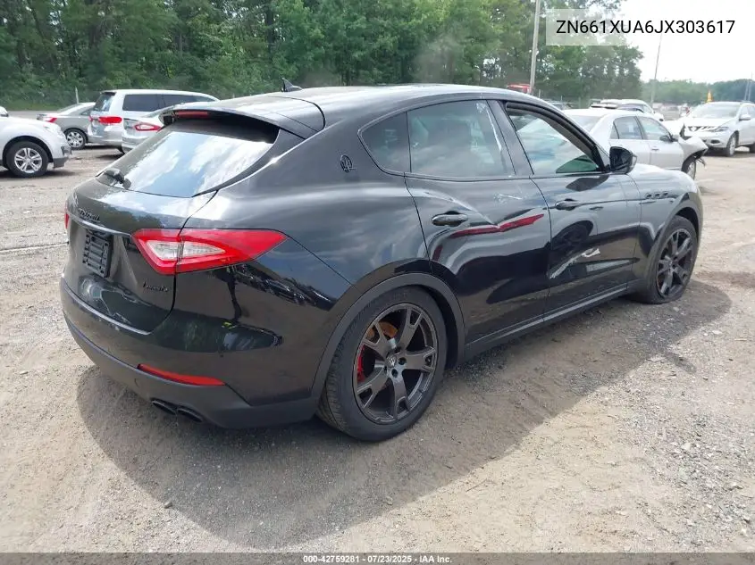 ZN661XUA6JX303617 2018 Maserati Levante
