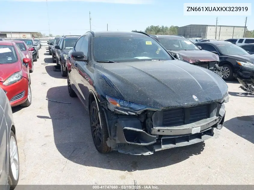 2019 Maserati Levante VIN: ZN661XUAXKX323919 Lot: 41747660