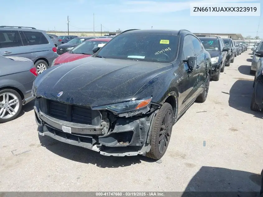2019 Maserati Levante VIN: ZN661XUAXKX323919 Lot: 41747660