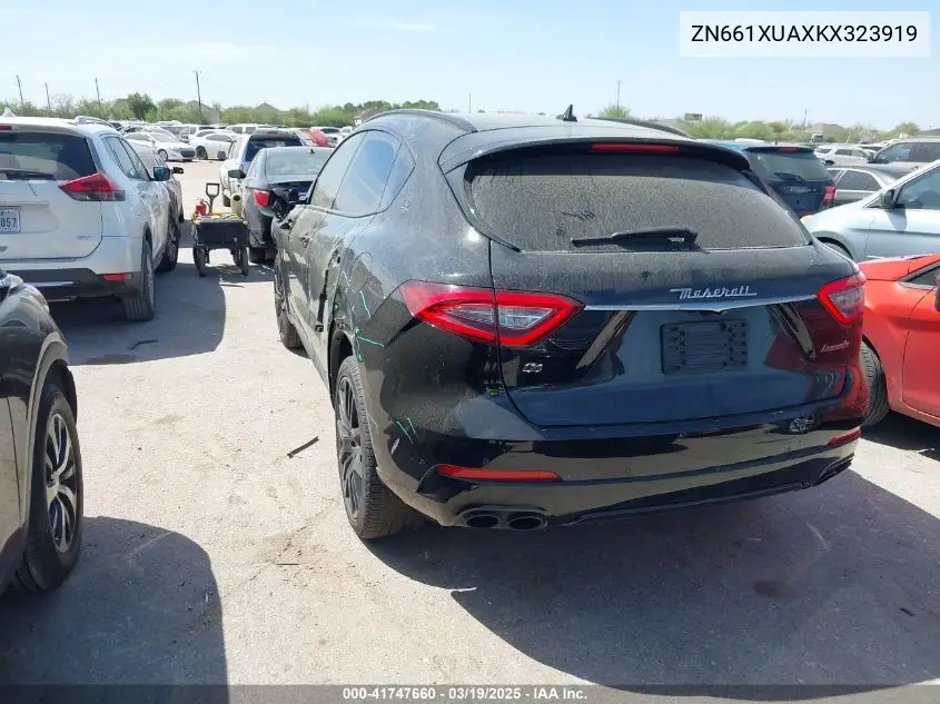 2019 Maserati Levante VIN: ZN661XUAXKX323919 Lot: 41747660