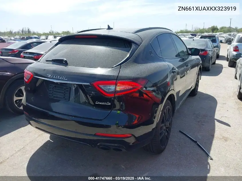 2019 Maserati Levante VIN: ZN661XUAXKX323919 Lot: 41747660