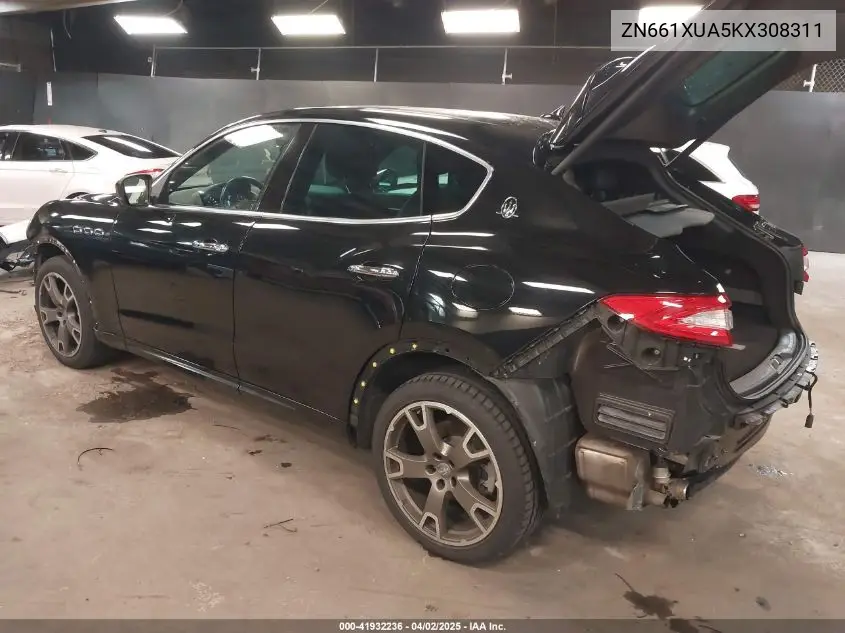 2019 Maserati Levante VIN: ZN661XUA5KX308311 Lot: 41932236