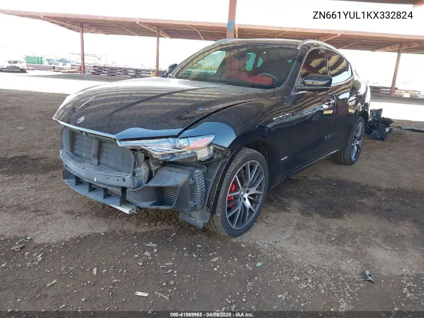 2019 Maserati Levante S Granlusso VIN: ZN661YUL1KX332824 Lot: 41969965