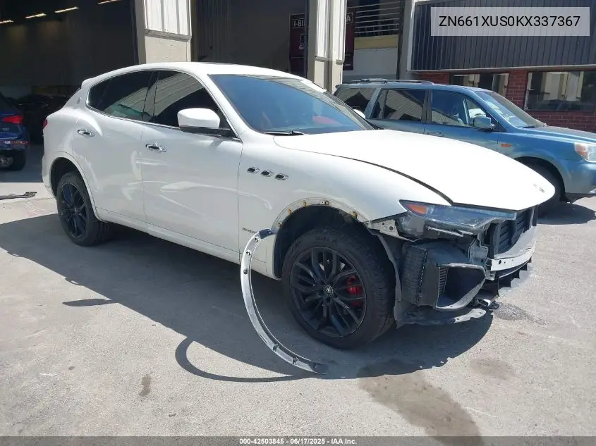 2019 Maserati Levante Gransport VIN: ZN661XUS0KX337367 Lot: 42503845
