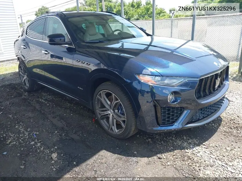 2019 Maserati Levante S Gransport VIN: ZN661YUS1KX325296 Lot: 42537424