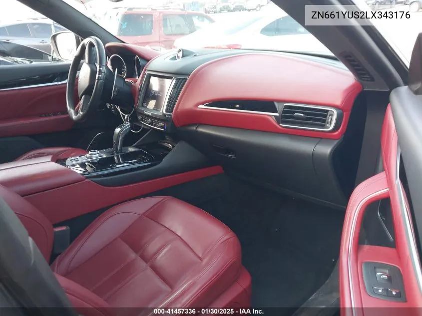 2020 Maserati Levante S Gransport VIN: ZN661YUS2LX343176 Lot: 41457336