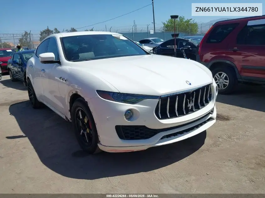 2020 Maserati Levante S VIN: ZN661YUA1LX344780 Lot: 42226265