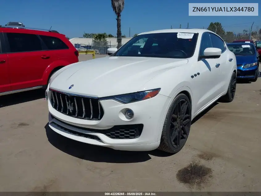 2020 Maserati Levante S VIN: ZN661YUA1LX344780 Lot: 42226265