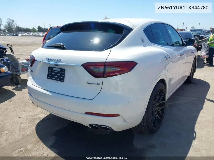 2020 Maserati Levante S VIN: ZN661YUA1LX344780 Lot: 42226265