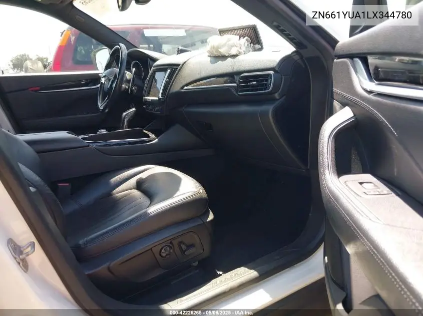 2020 Maserati Levante S VIN: ZN661YUA1LX344780 Lot: 42226265