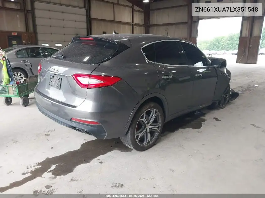 2020 Maserati Levante VIN: ZN661XUA7LX351548 Lot: 42602564
