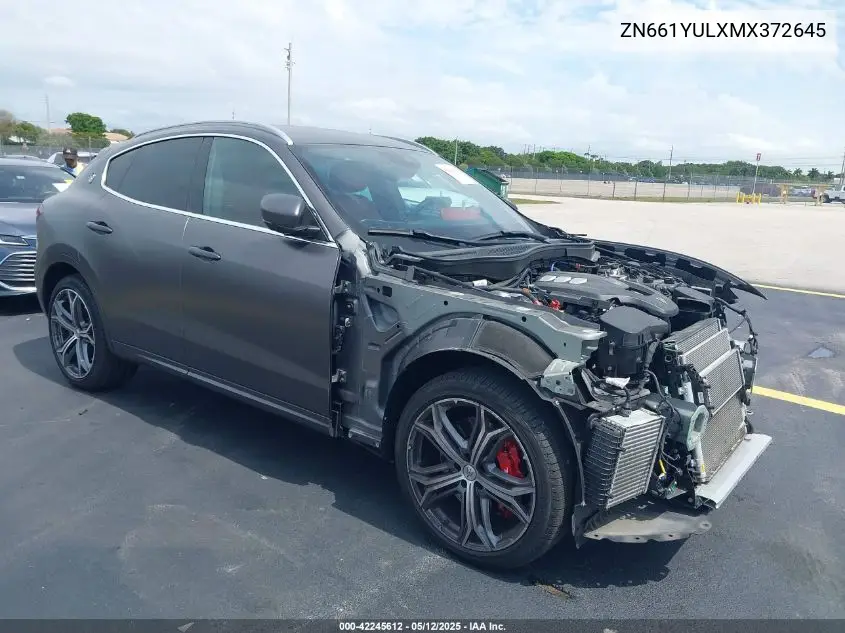 2021 Maserati Levante S Granlusso VIN: ZN661YULXMX372645 Lot: 42245612
